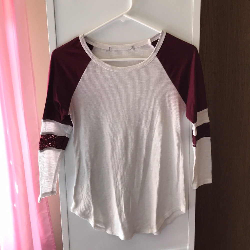 a long sleeve top :)